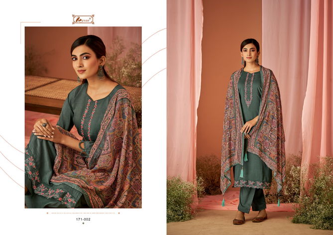 Chandani By Kesar 001-006 Dress Material Catalog